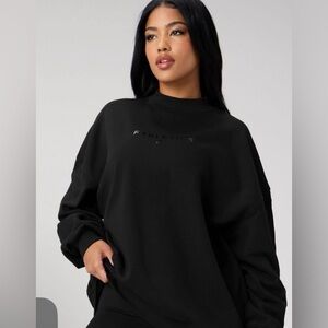 Fabletics Classic Black Pullover